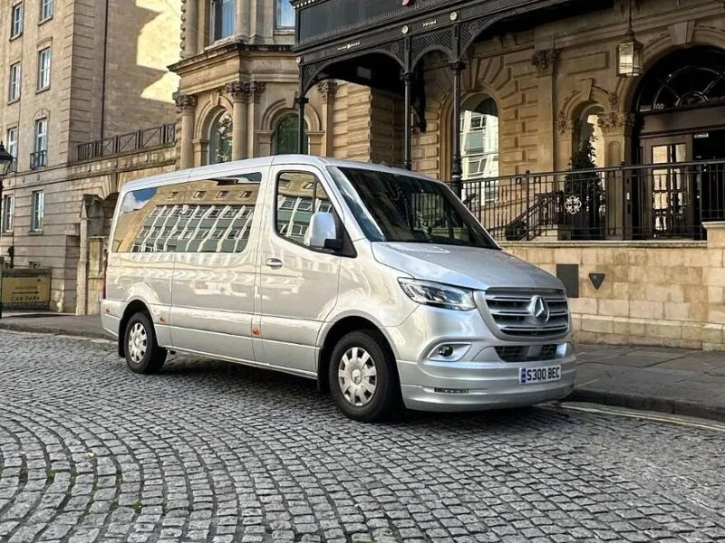 8 seat minibus for airport transfers
